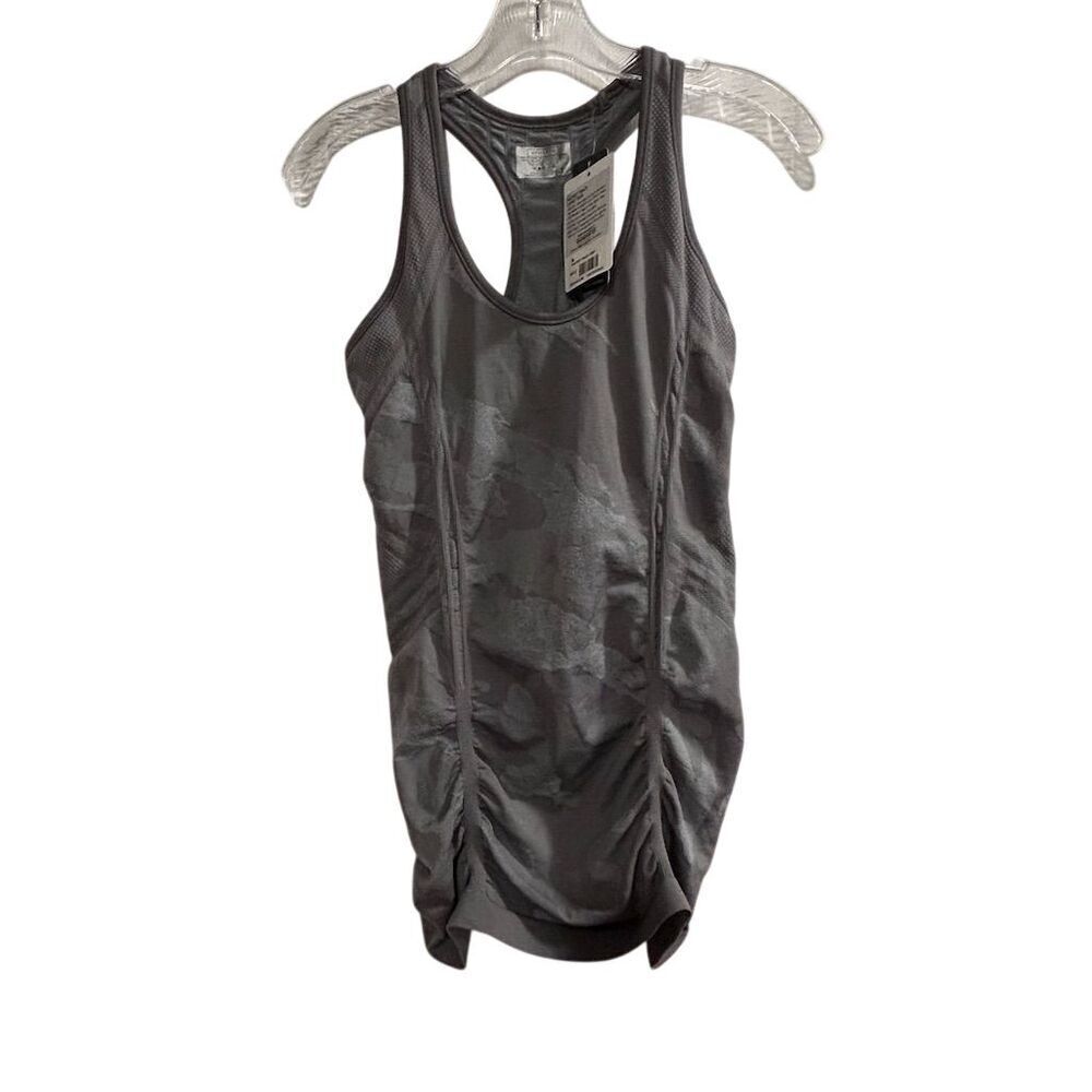 Athleta Women's Camo Tank Top‎ Gray Size S Athletic Fit Breathable